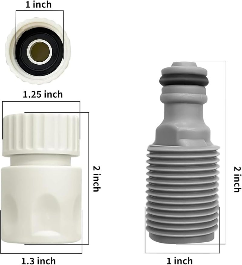 QUICKMARINE Boat Outboard Motor Quick Connect Flush Kit for Mercury Yamaha and Suzuki Marine Engines - Image 4